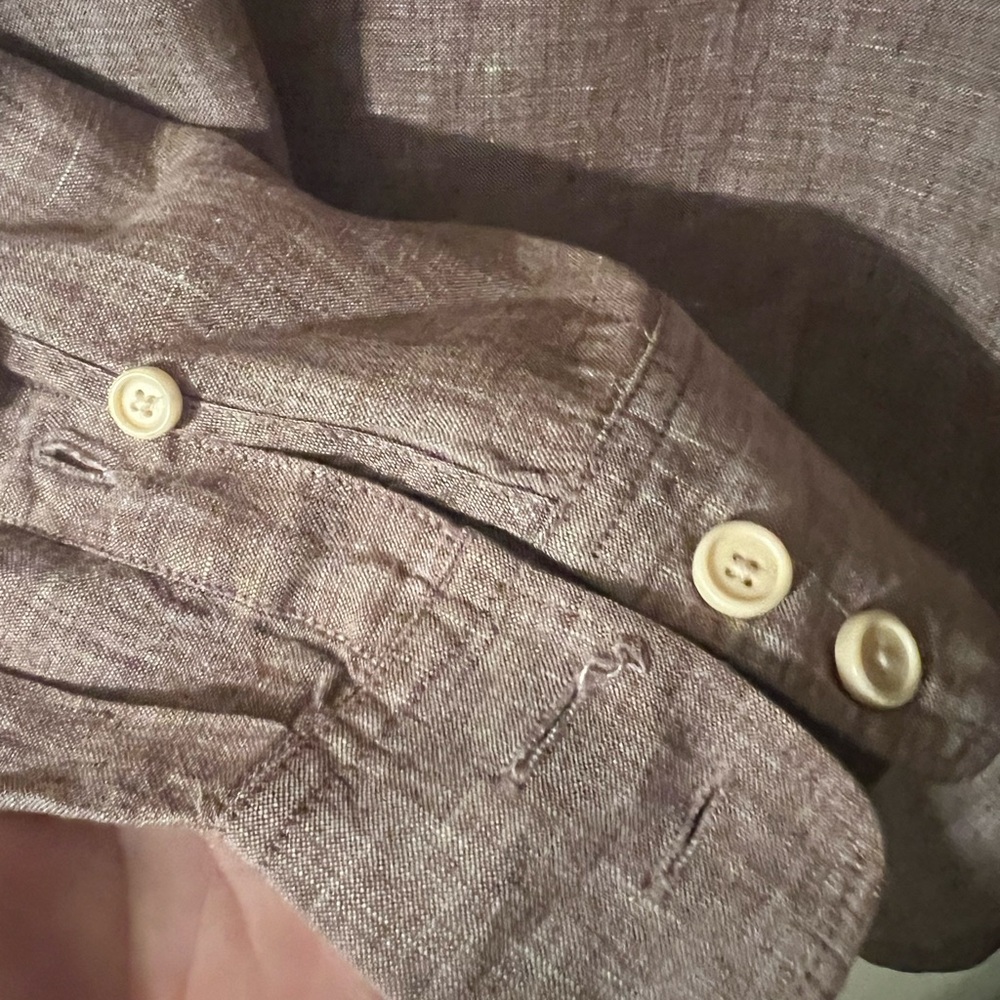 Tommy Bahama Linen Long Sleeve Shirt - Picture 7 of 8
